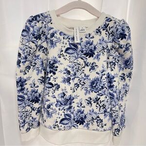 Janie and Jack Cotton Terry Sweatshirt, Toddler Girls Size 4